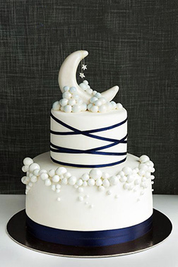 Crescent Moon Ramadan Cake