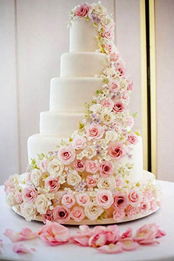 Floral Tower Ramadan Cake