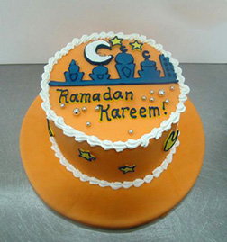 Ramadan Kareem Blessings Cake