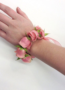 Pink Rose Corsage, Corsages