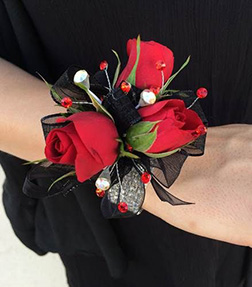 Red Rose Gala Corsage