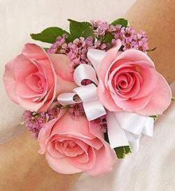 Pink Princess Corsage, Proms and Weddings Gifts