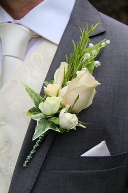 Floral Symphony Boutonniere, Proms and Weddings Gifts
