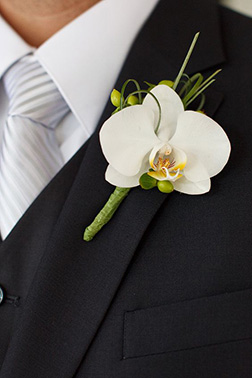 Clear Skies Boutonniere