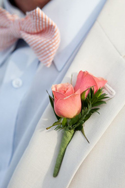 Dapper Rose Boutonniere