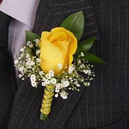 Sunny Day Boutonniere