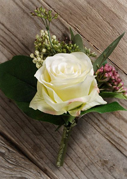 Regal Romance Boutonniere