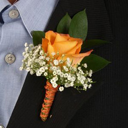 Prom King Boutonniere