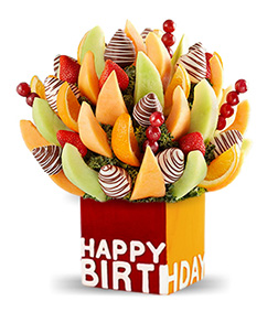 Birthday Cheer Fruit Bouquet