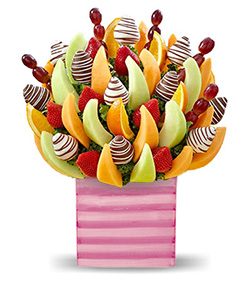 Blushing Pink Fruit Bouquet