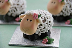 Cute Sheep Eid Cake