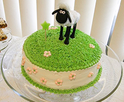 Meadow Sheep Eid Cake