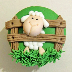 Sheep Farm Eid Cake