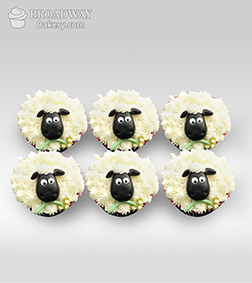 Sweet Sheep Cupcakes