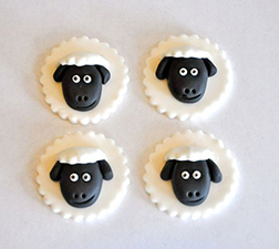 Jolly Sheep Cookies