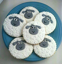 Woolly Friends Sheep Cookies