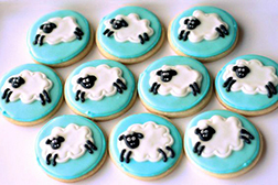 Counting Sheep Cookies