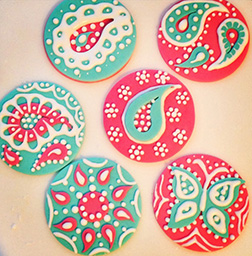 Elegant Diwali Cookies