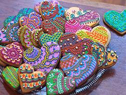 Diwali Henna Cookies