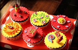 Spirit of Diwali Cupcakes