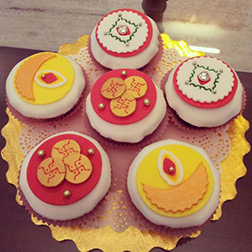 Sweet Rituals Diwali Cupcakes