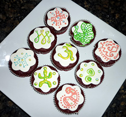 Zenful Diwali Cupcakes