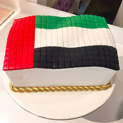 Flying High Flag cake