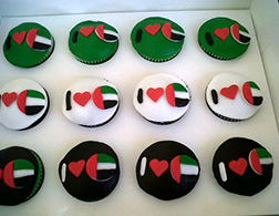 I Heart UAE Cupcakes