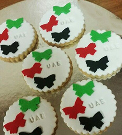 National Day Ribbon Cookies