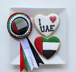 National Day Badge Cookies