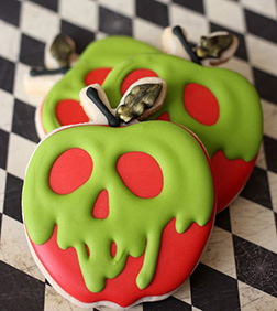 Poison Apple Cookies