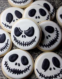 Skellington Cookies