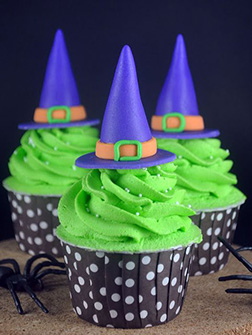 Sinister Witches Cupcakes