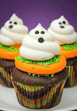 Spooky Sprites Cupcakes