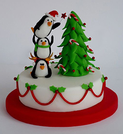 Very Merry Christmas Cake