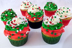 Christmas Confetti - Half Dozen Cupcakes