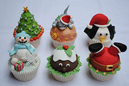 Christmas Dreams - Half Dozen Cupcakes