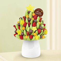 Christmas Tree Fruit Bouquet