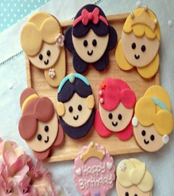 Princess Party Cookies