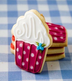 Red Velvet Cupcake Cookies