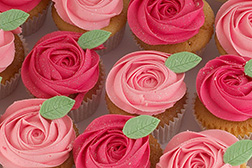 Pretty Pink Roses CupCakes