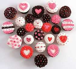 From The Heart - 6 Cupcakes