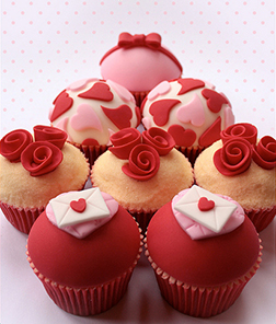 Secret Love Letters - 6 Cupcakes