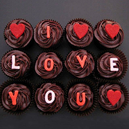 Sweet Confessions Dozen Cupcakes, Valentine's Day