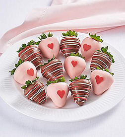 Valentine's Wishes Dipped Strawberries, Valentine's Day