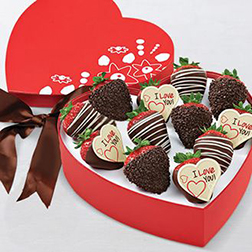 Love Notes Dipped Strawberries