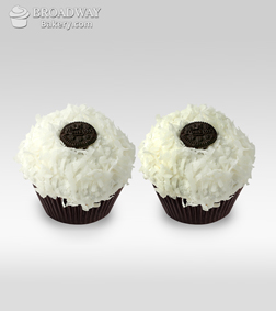 Bounty Coconut Cupcake