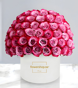 Fabulous Moments Rose Hatbox