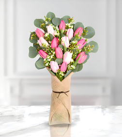 Joyful Tulips Bouquet