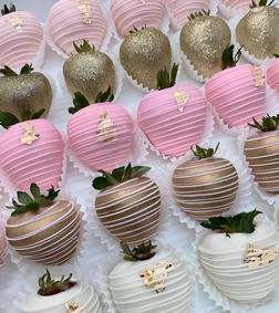 Classy Dipped Strawberries